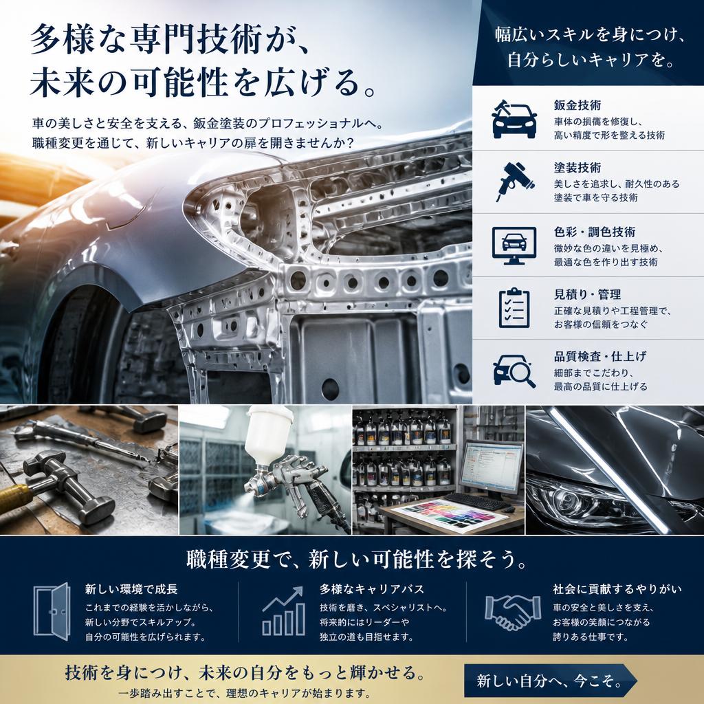 職種変更はあなたの可能性を広げる!